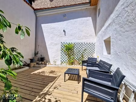 communay - maison de ville 151m2 - 4 chambres avec espace bureau - cour privative de 35m2