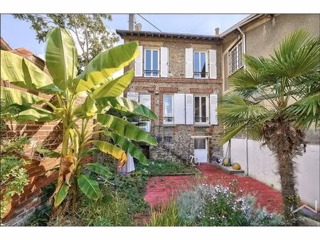 maison de caractère avec jardin — nanterre  quartier des guilleraies — 450 000 €