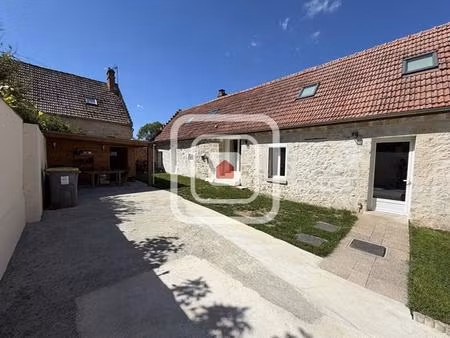coup de coeur assuré ! charmante maison en pierre entièrement rénovée avec jardin sans vis