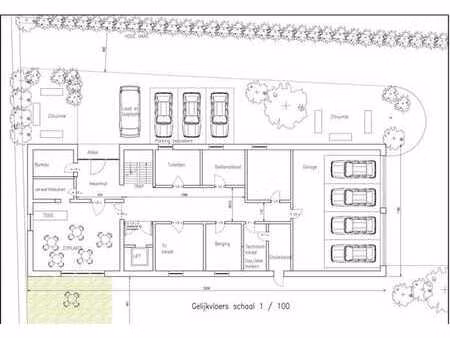 immeuble de rapport de 14 flats reconnue et 18 parking