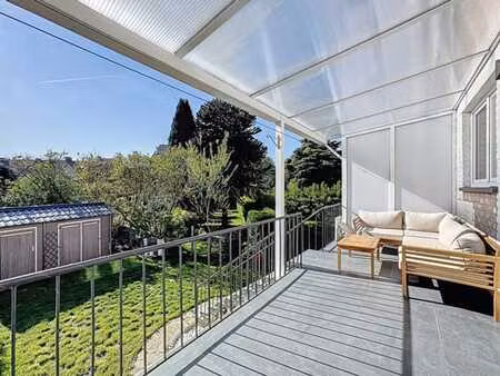 vilvorde : maison 3 chambres à vendre avec jardin et garage