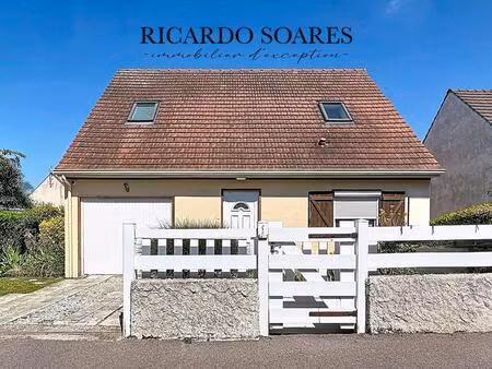 60940 cinqueux - maison 86 m2 / 3 chambres / grand sejour / garage / jardin 396 m2