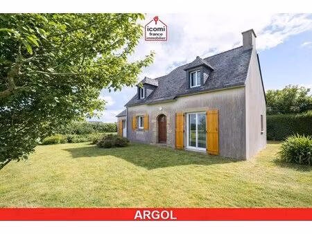 finistere - argol (29560) - a vendre - maison 2004 de 104 m² - 5 chambres - grande piece..