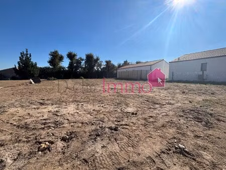 soullans - terrain a batir viabilisé - 610 m2