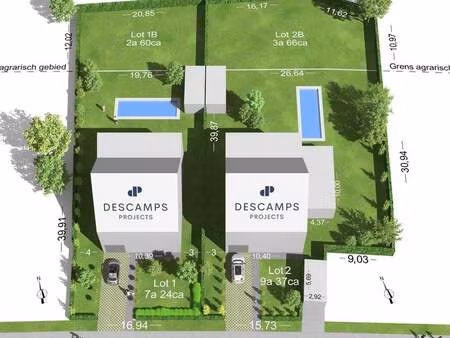 terrain à vendre à aalbeke € 224.000 (lpf53) - descamps | zimmo
