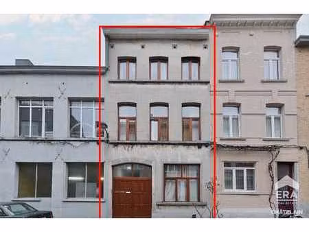 immeuble de rapport de 3 unités à vendre à bruxelles