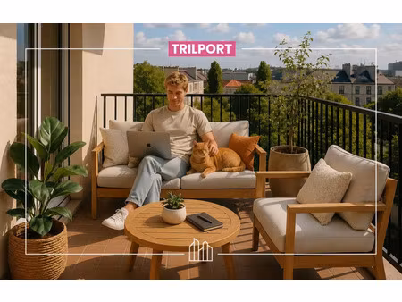 vente appartement neuf 3 pièces 59m2 trilport - 214000 € - surface privée