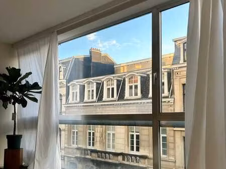 appartement lumineux 2 ch.  balcon  feu ouvert  garage