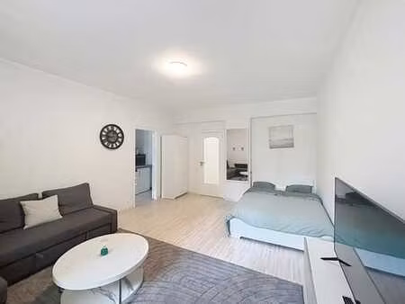 superbe studio meublé entièrement rénové- terrasse privative