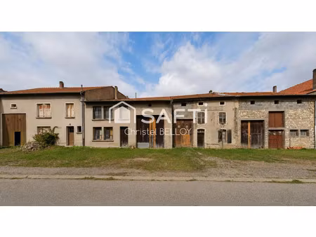 vente maison 3 pièces 500 m² morville-sur-nied (57590)