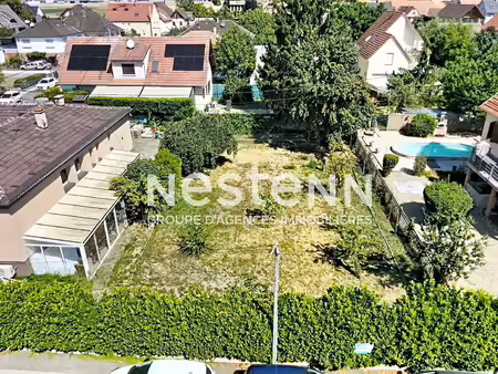 terrain à vendre de 473 m² à entzheim - opportunité rare