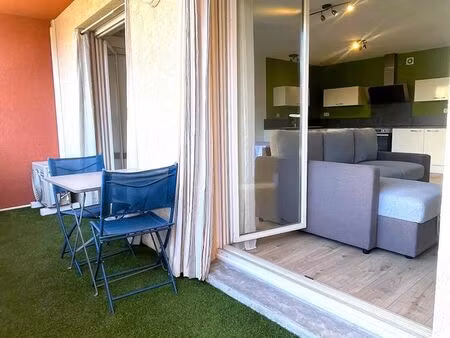 appartement t3 refait à neuf avec terrasse cave et box fermé perpignan
