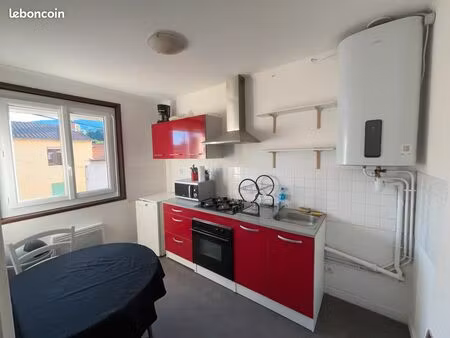 a louer f1 32m² avec garage