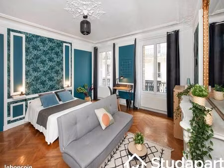 chambre 1 pièce 15 m²