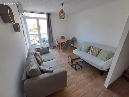 appartement t3 meublé à l'année climatisé