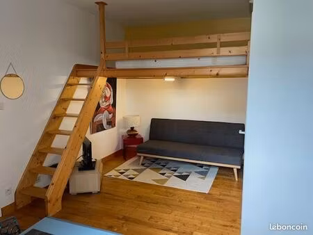 studio avec mezzanine
