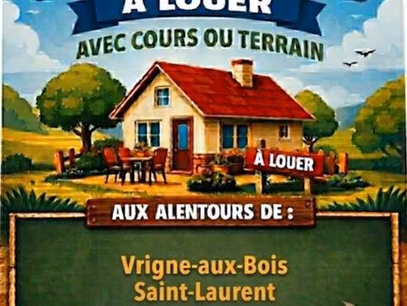 recherche maison à louer