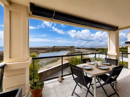 exclusivité pointe du bec à pornichet  bel appartement face à la mer