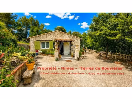 vente maison et terrain nimes  116m² 5 pièces 650 000€ avec garage