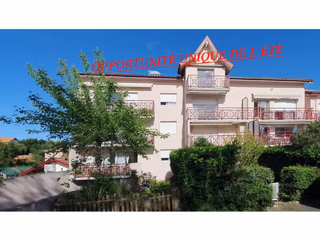 arcachon duplex t3 avec loggia  parking sécurisé et cellie