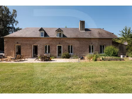 authentique longère de caractère de 1800 -167 m² au sol - terrain de 3 850 m² - le fontena