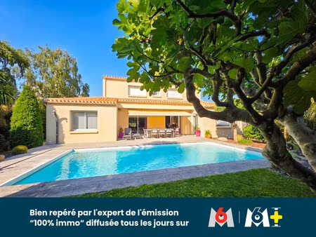 grande et belle maison 6 chambres - piscine - calme et sans vis à vis - tout à pied