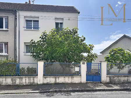 exclusivité orléans secteur grand villiers maison 5 pièces jardinet garage