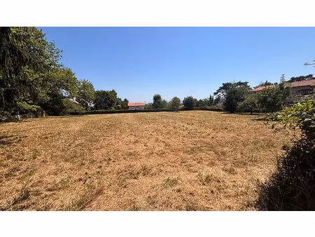 a vendre terrain constructible 2 531 m² à bassussarry