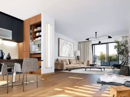joli 3 pieces neuf avec balcon proche metro