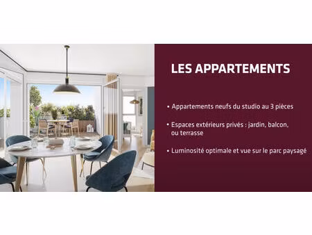 appartement 2 pièces programme en cours à marans