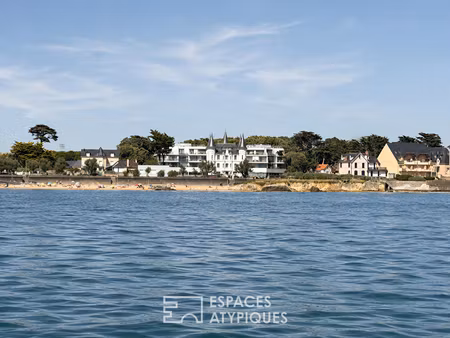 pointe du bec à pornichet  bel  appartement face à la mer