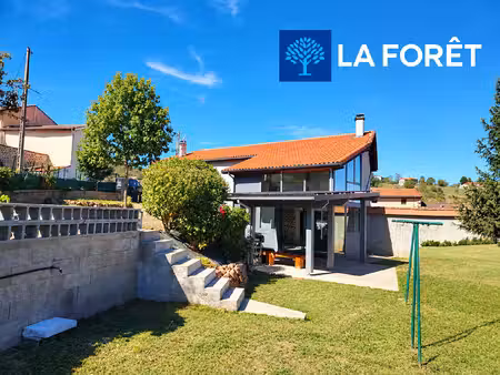 superbe et charmante maison sur les hauteurs de bas en basset 160 m2 sur 604m2 de terrain