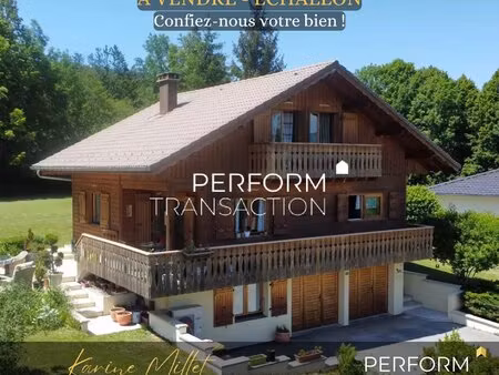 chalet 115 m² - echallon - terrain 1760m²
