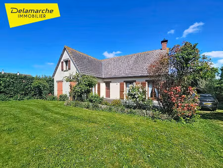 a vendre maison sur sous-sol tourneville sur mer lingreville 6 pièces