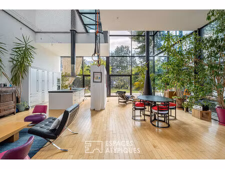 maison bourgeoise d'exception avec extension en verre