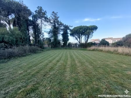 terrain à bâtir hors lotissement l' houmeau 400 m2 constructible proche la rochelle et ile