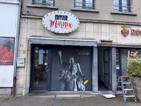 fonds de commerce friterie emplacement premium marnixplaats