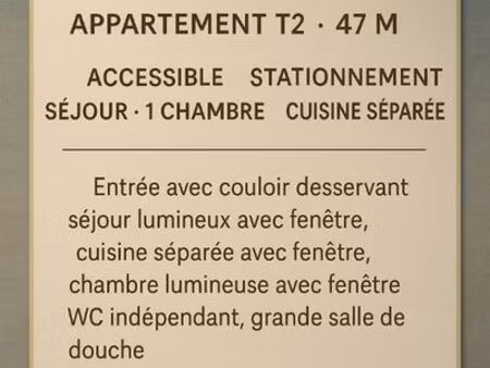 callian village – t2 rdc 47m²