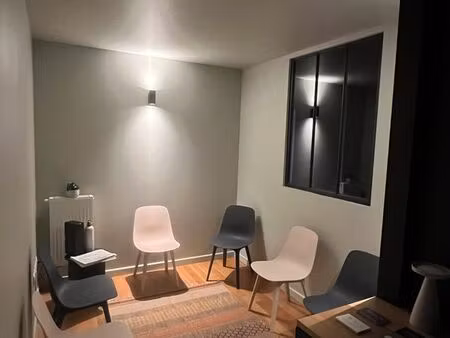salle de consultation 19m² lumineuse - cabinet paramédical saint-cloud