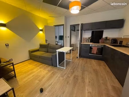 ? t2 meublé centre-ville – 30 m² – tout équipé
