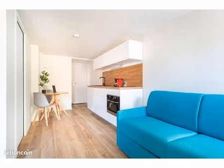 magnifique studio meublé 19m²