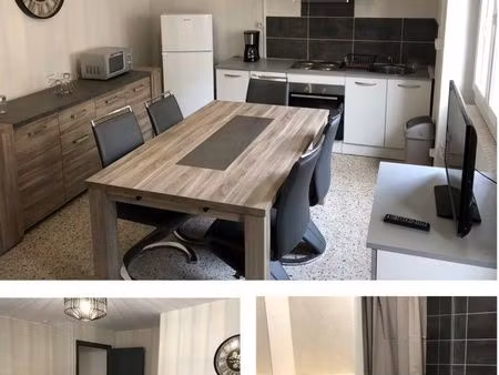 maison de ville meublée saint amour 3 pièces 77m2