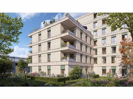 vente appartement 2 pièces  47.00m²  aubervilliers