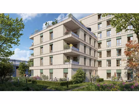 vente appartement 3 pièces  66.53m²  aubervilliers