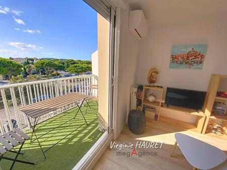 appartement 27m² - 2 terrasses - 1 chambre - 1 cellier - 1 parking