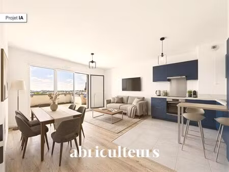 appartement familial 5 pièces de 91 m² – 4 chambres  deux terrasses et deux stationnements