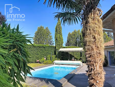maison plain pied 4 chambres + piscine bourg en bresse