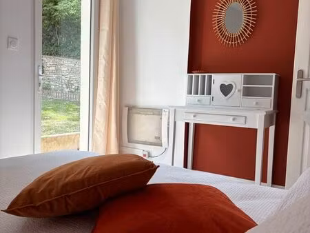 appartement meublé avec jardin – bail mobilité (octobre à avril)