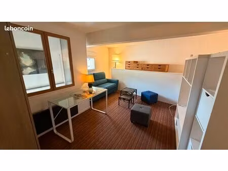 grand studio indépendant   sécurisé... + terrasse privée + dépendance fermée
