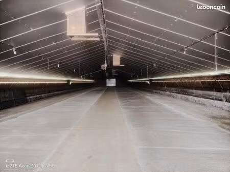 1500m2 de bâtiment